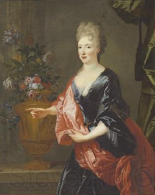 Nicolas de Largilliere Portrait of a lady France oil painting art